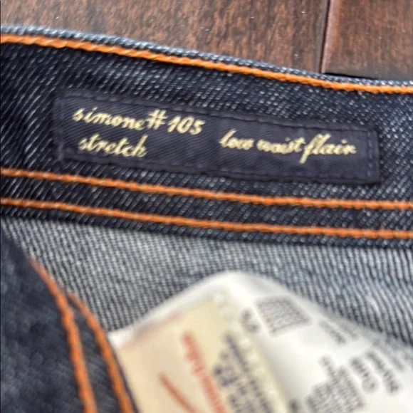 Y2K Citizens Of Humanity Blue Jeans Simone Stretch 105 Low waist flare - Picture 5 of 12